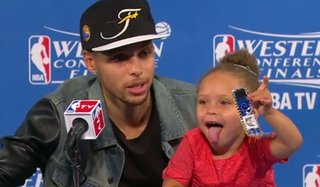 Illustration for article titled Steph Curry's Sports Baby Is Back. This One's For The Haters.